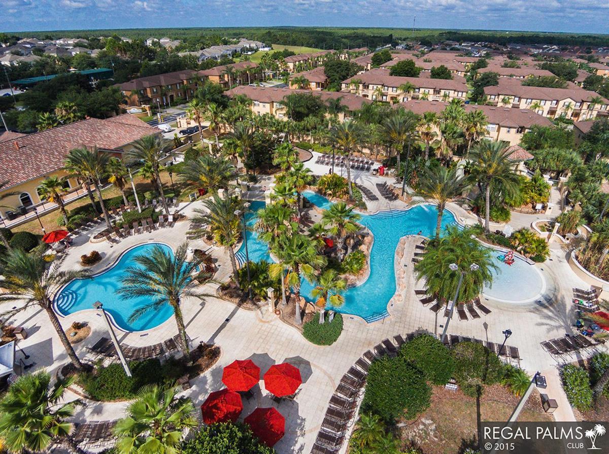 Townhouse In Regal Palms Resort, Amenities, Pool & Lazy River, Near Disney, Orlando Davenport Eksteriør billede