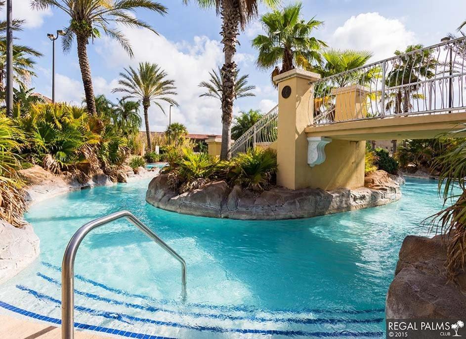 Townhouse In Regal Palms Resort, Amenities, Pool & Lazy River, Near Disney, Orlando Davenport Eksteriør billede